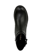 Vionic Redding Regular Fit Leather Ankle Boots - Image 5 of 6