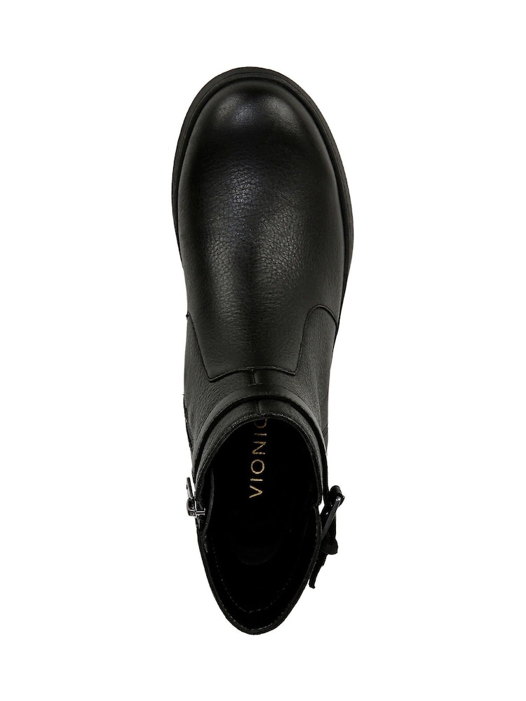 Vionic Redding Regular Fit Leather Ankle Boots - Image 5 of 6