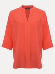 Phase Eight Pink Cynthia Longline Blouse - Image 7 of 7