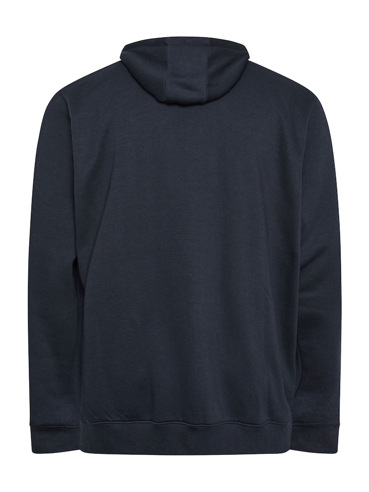 BadRhino Big & Tall Blue Essential Zip-Up Hoodie - Image 4 of 4