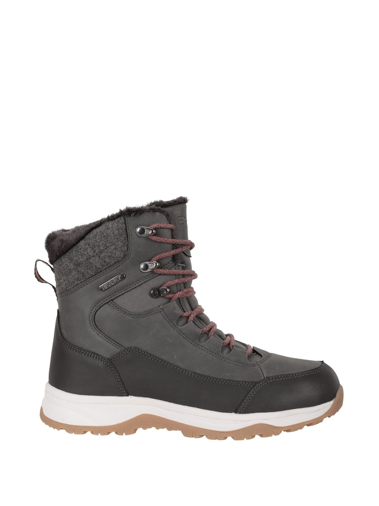 Mountain Warehouse Green Tundra Womens Waterproof Snow Boots - Image 1 of 5