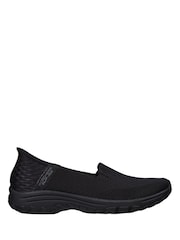 Skechers Black Womens Reggae Fest 2.0 Slip In Shoes - Image 1 of 5