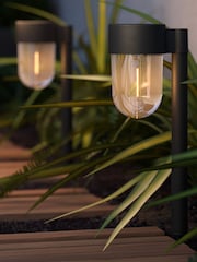 SolarCentre Black The Hamptons Garden Light - Image 1 of 2