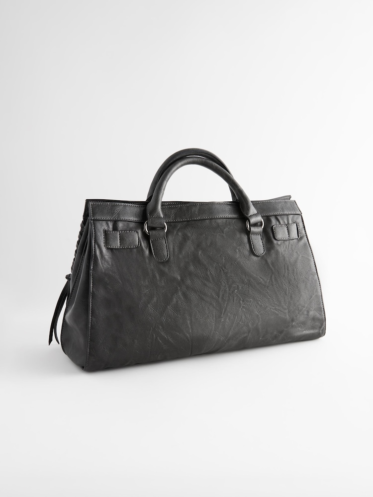 Grey Washed Grab Bag - Image 2 of 5