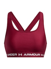 Under Armour Red Crossback Mid Support Bra - Image 12 of 13