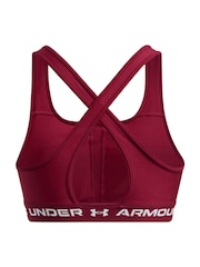 Under Armour Red Crossback Mid Support Bra - Image 13 of 13