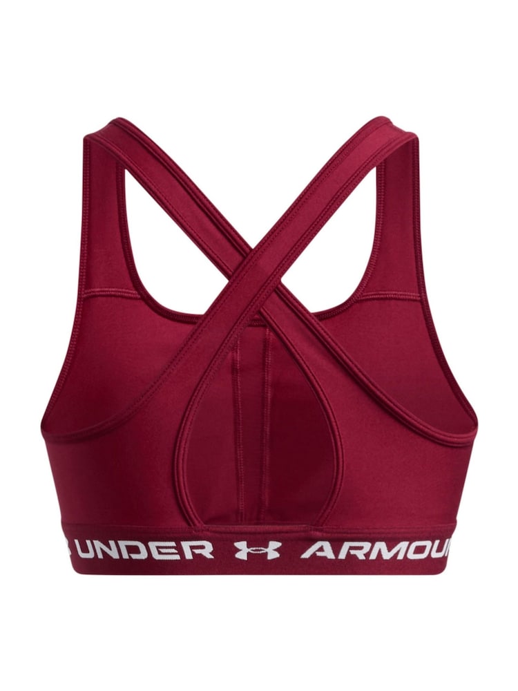 Under Armour Red Crossback Mid Support Bra - Image 13 of 13