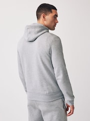 Lacoste Logo Cotton Hoodie - Image 2 of 4