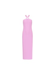 Ro&Zo Ribbed Knit Halter Dress - Image 8 of 8