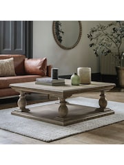 Gallery Home Natural Eastfield Square Coffee Table - Image 1 of 5