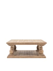 Gallery Home Natural Eastfield Square Coffee Table - Image 4 of 5