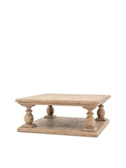 Gallery Home Natural Eastfield Square Coffee Table - Image 5 of 5