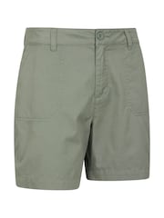 Mountain Warehouse Green Bayside 100% Cotton Womens Shorts - Image 3 of 5