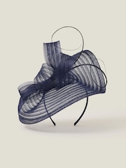 Accessorize Blue Emily Crin Fascinator Hat - Image 1 of 4