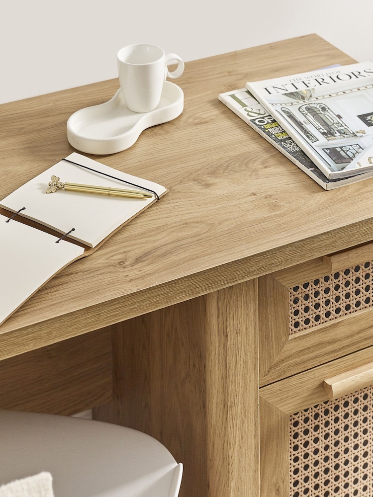Julian Bowen Brown Sydney Desk - Image 2 of 6