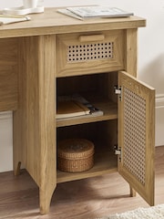 Julian Bowen Brown Sydney Desk - Image 3 of 6