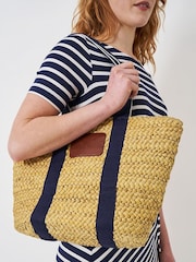 Crew Clothing Straw Tote Bag - Image 1 of 2