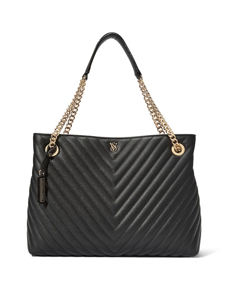 Victoria's Secret Black Tote Bag - Image 1 of 4