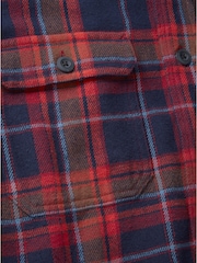 Aubin Crowle Flannel Check Shirt - Image 6 of 7