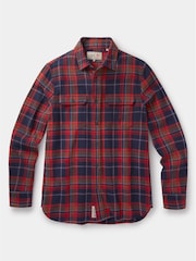 Aubin Crowle Flannel Check Shirt - Image 7 of 7