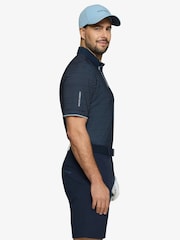 Galvin Green Blue Medley Golf Polo Shirt - Image 3 of 5