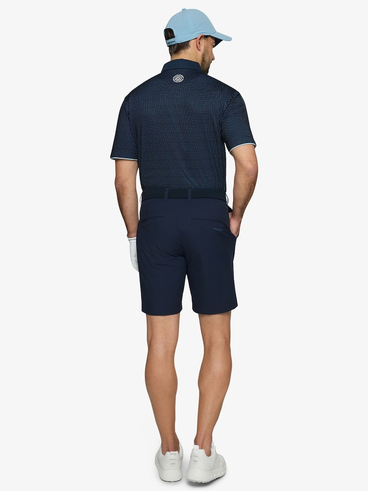 Galvin Green Blue Medley Golf Polo Shirt - Image 5 of 5 Galvin Green Blue Medley Golf Polo Shirt - Image 5 of 5