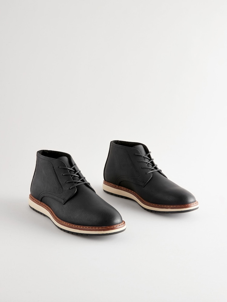 Black Sports Boots - Image 2 of 6