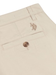 U.S. Polo Assn. Brown Mens Linen Blend Chinos - Image 6 of 6
