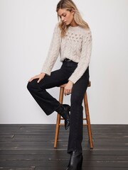 Mint Velvet Black Washed Slim Jeans - Image 1 of 1