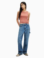 AllSaints Pink Rina Tank - Image 3 of 6
