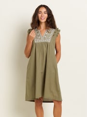 Brakeburn Green Kiera Dress - Image 1 of 4