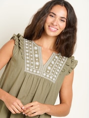 Brakeburn Green Kiera Dress - Image 3 of 4