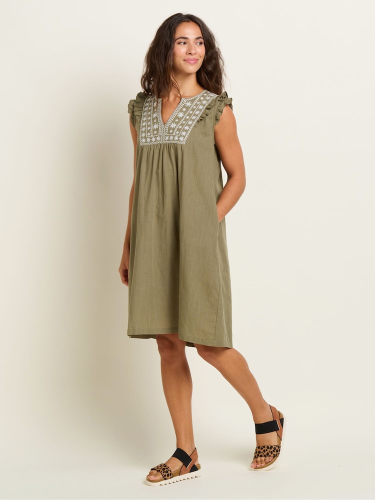 Brakeburn Green Kiera Dress - Image 4 of 4