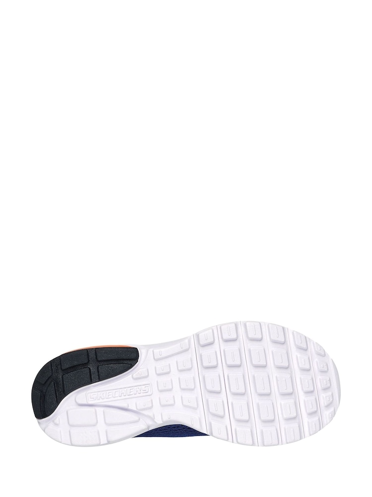 Azul - Zapatillas de deporte sin cierres para niños Razor Air Hyper-brisk de Skechers - Imagen 3 de 3