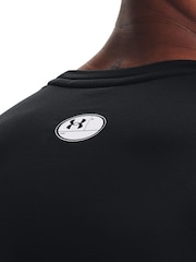 Under Armour Black Cold Gear Armour Fitted Sweat Top - Image 4 of 6