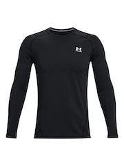 Under Armour Black Cold Gear Armour Fitted Sweat Top - Image 5 of 6