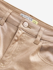 Champagne Gold Slim Straight Jeans - Image 7 of 8