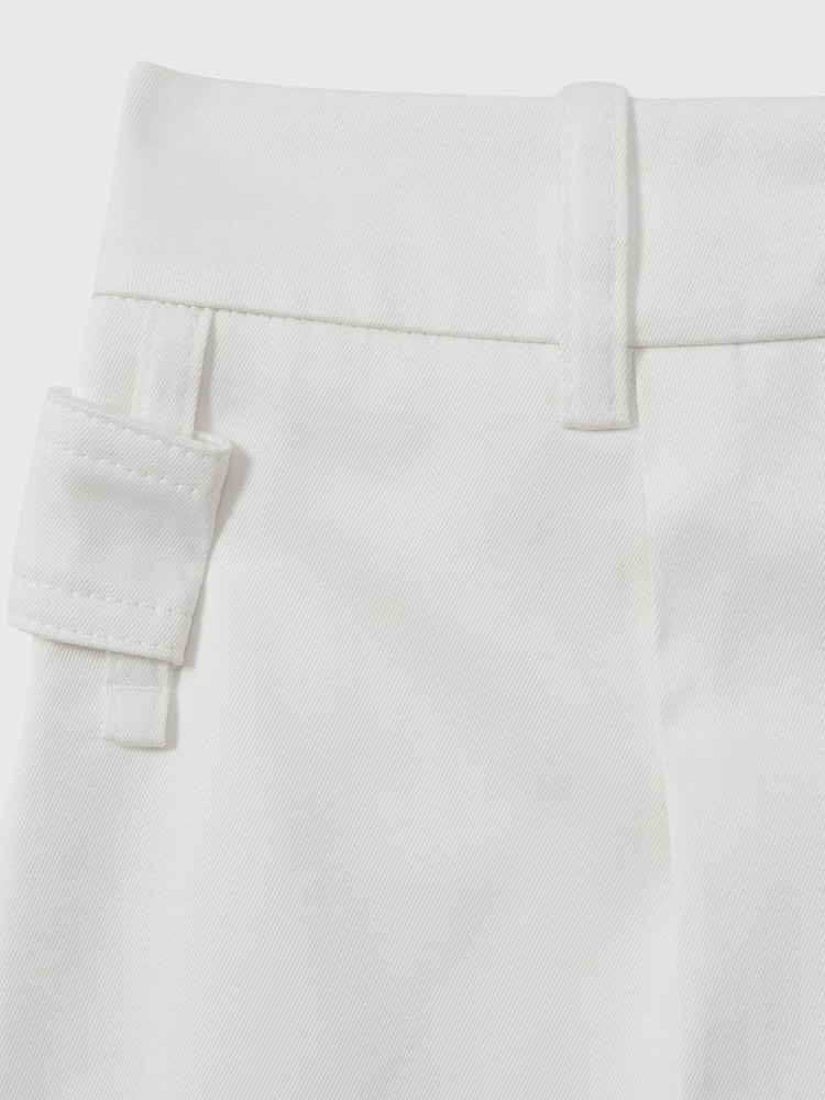 Pantalón de traje ancho de algodón Harper de Reiss - Imagen 6 de 6