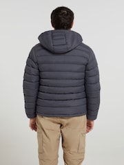 Mountain Warehouse Grey Seasons II Mens Water Resistant Padded Jacket - Image 4 of 5