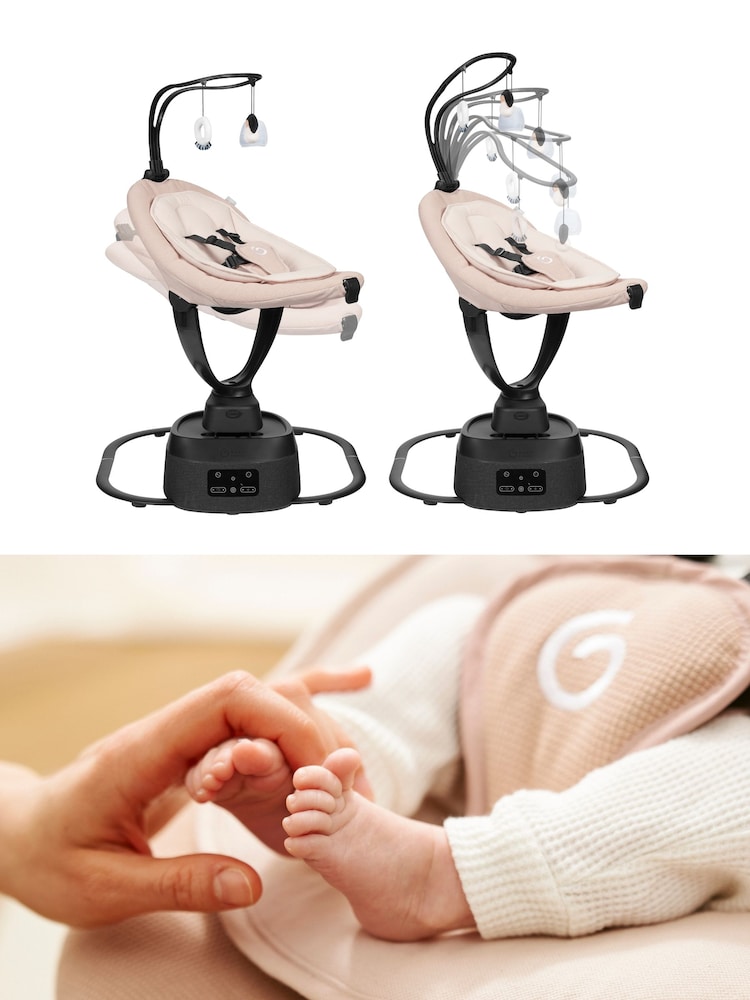 Babymoov Mocca Swoon Evolution Smart Connect MultiMotion Baby Sw Chair - Image 6 of 6