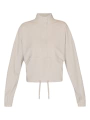 Sweaty Betty Mineral Beige Explorer Half Zip Midlayer Top - Image 8 of 8