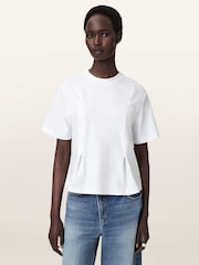 AllSaints White Sofia Lisa T-Shirt - Image 2 of 8