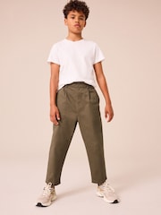 Khaki Green Tapered Smart Trousers (3-16yrs) - Image 1 of 9