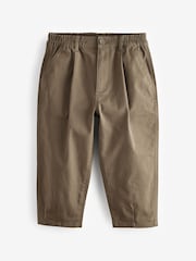 Khaki Green Tapered Smart Trousers (3-16yrs) - Image 6 of 9