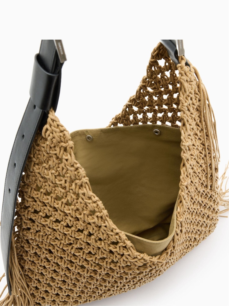 AllSaints Brown Sabine Shoulder Bag - Image 2 of 6