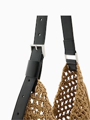 AllSaints Brown Sabine Shoulder Bag - Image 4 of 6