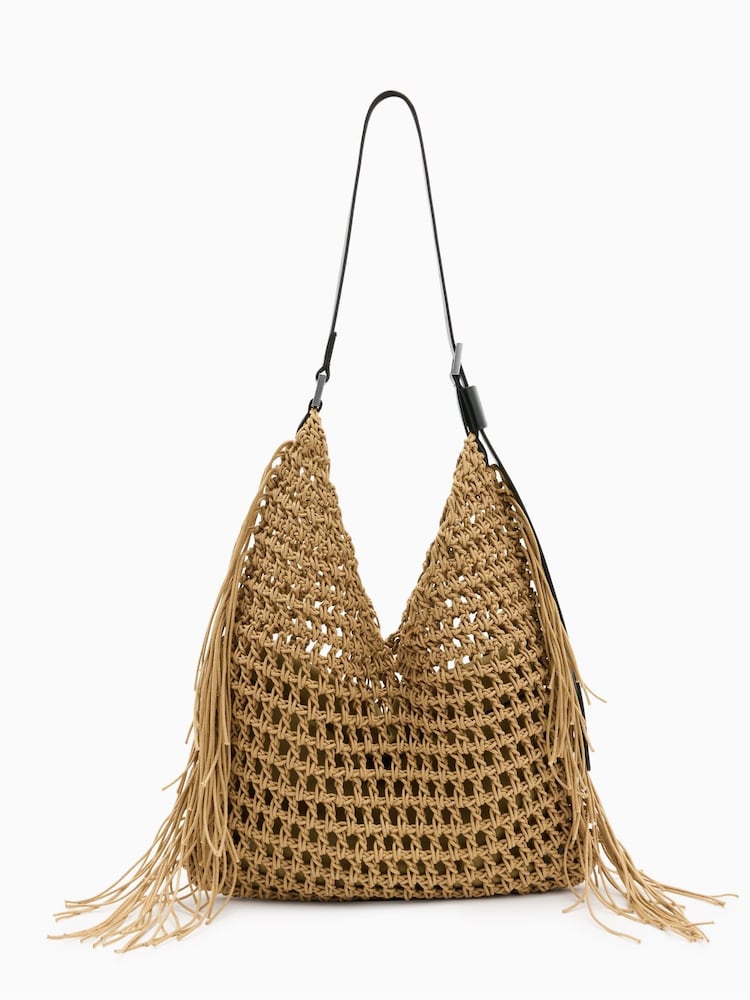 AllSaints Brown Sabine Shoulder Bag - Image 6 of 6