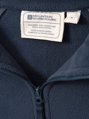 Mountain Warehouse Dark Blue Mens Ashbourne II Half Zip Fleece - Image 5 of 5