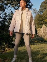 Ecru Teddy Borg Patch Jacket - Image 2 of 9