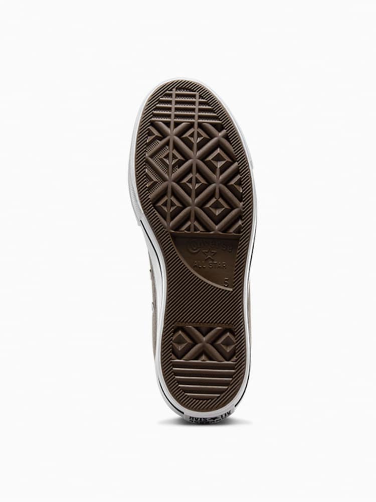 Converse Brown Chuck Taylor All Star Lift High Top Trainers - Image 7 of 7
